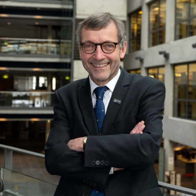 Prof. Dr Walter Rosenthal, the President of the University of Jena