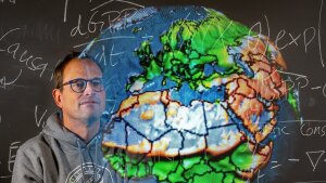 Prof Dr. Markus Reichstein and his team use AI methods to accurately forecast future weather events from historical climate data.