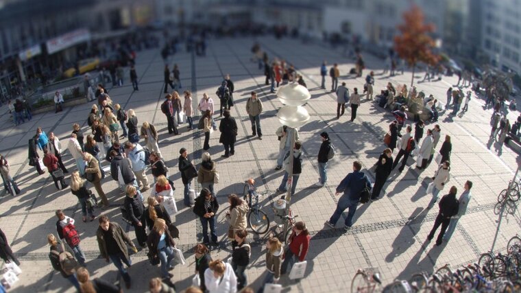 Campusgelände in der Innenstadt