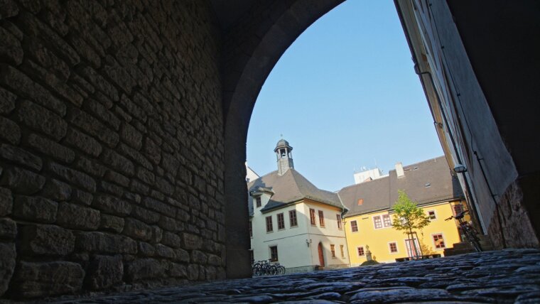 Gründungsort und Begräbnisstätte der Universität – das »Collegium Jenense«.