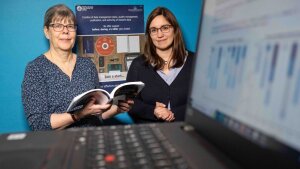 Prof. Dr. Birgitta König-Ries (l.) und Felicitas Löffler.